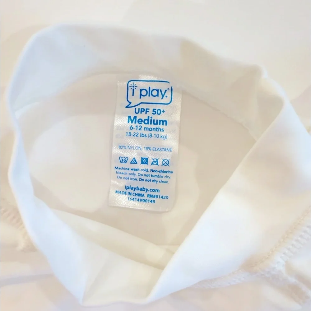 I Play 6-12M Short Sleeve Rash Guard